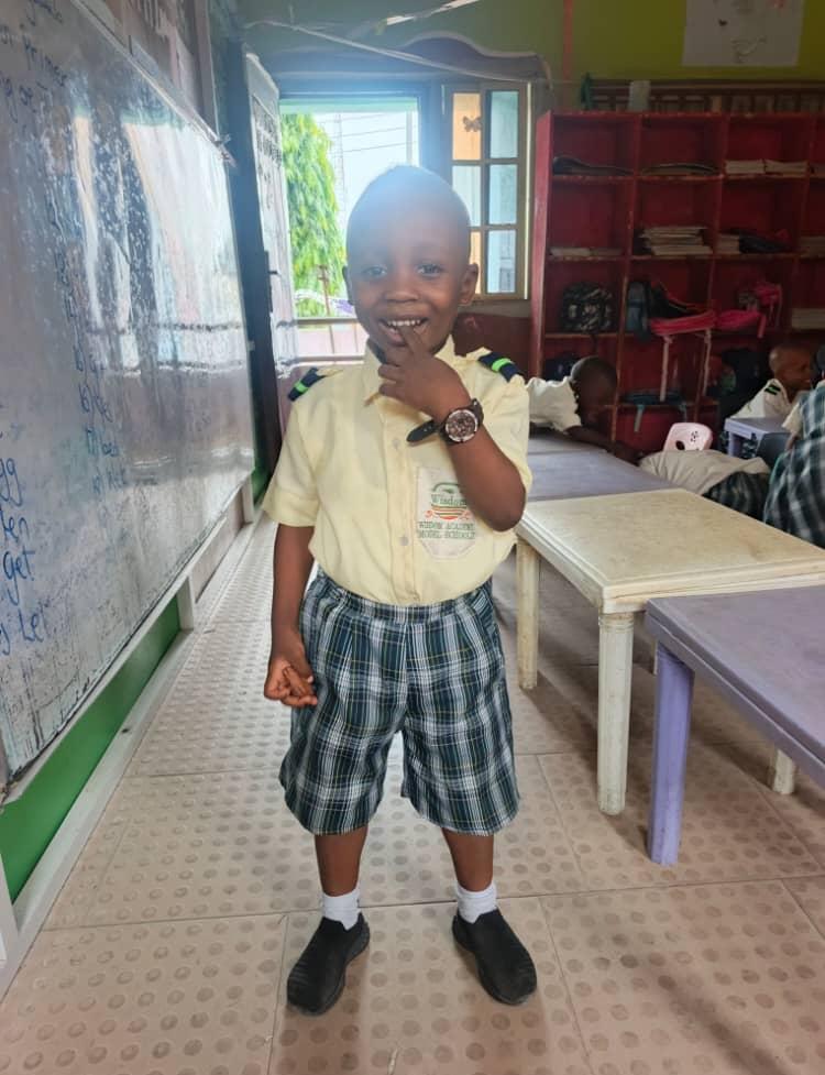 Master Adriel Ayemi Oyinprebi,the birthday Celebrant.